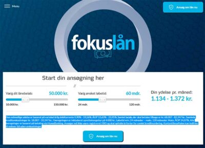 Fokuslån