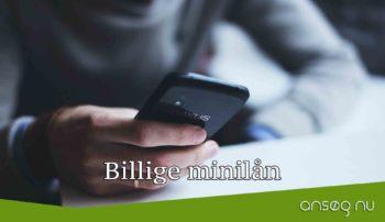 Billige minilån