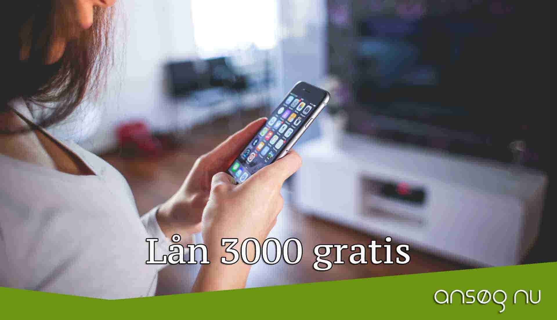 Lån 3000 gratis