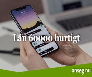 Lån 60000 hurtigt