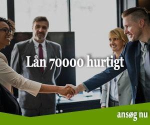 Lån 70000 hurtigt