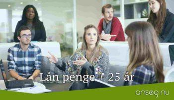 Lån penge + 25 år