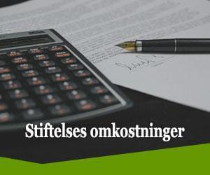 Stiftelses omkostninger