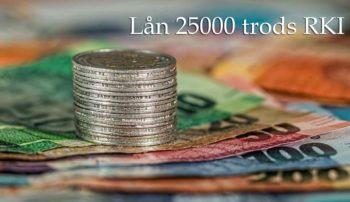 Lån 25000 trods RKI